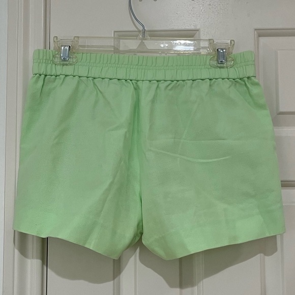 J Crew NWOT lime green shorts size 0 - Picture 4 of 7